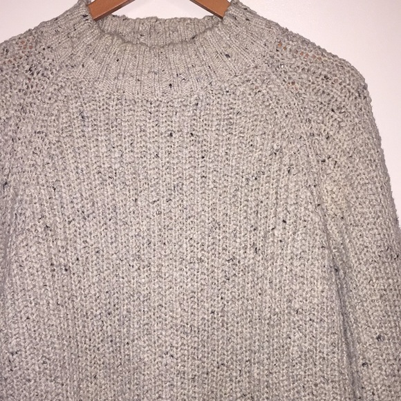 VTG Banana Republic Chunky Marled Knit Sweater Lg - Picture 2 of 6